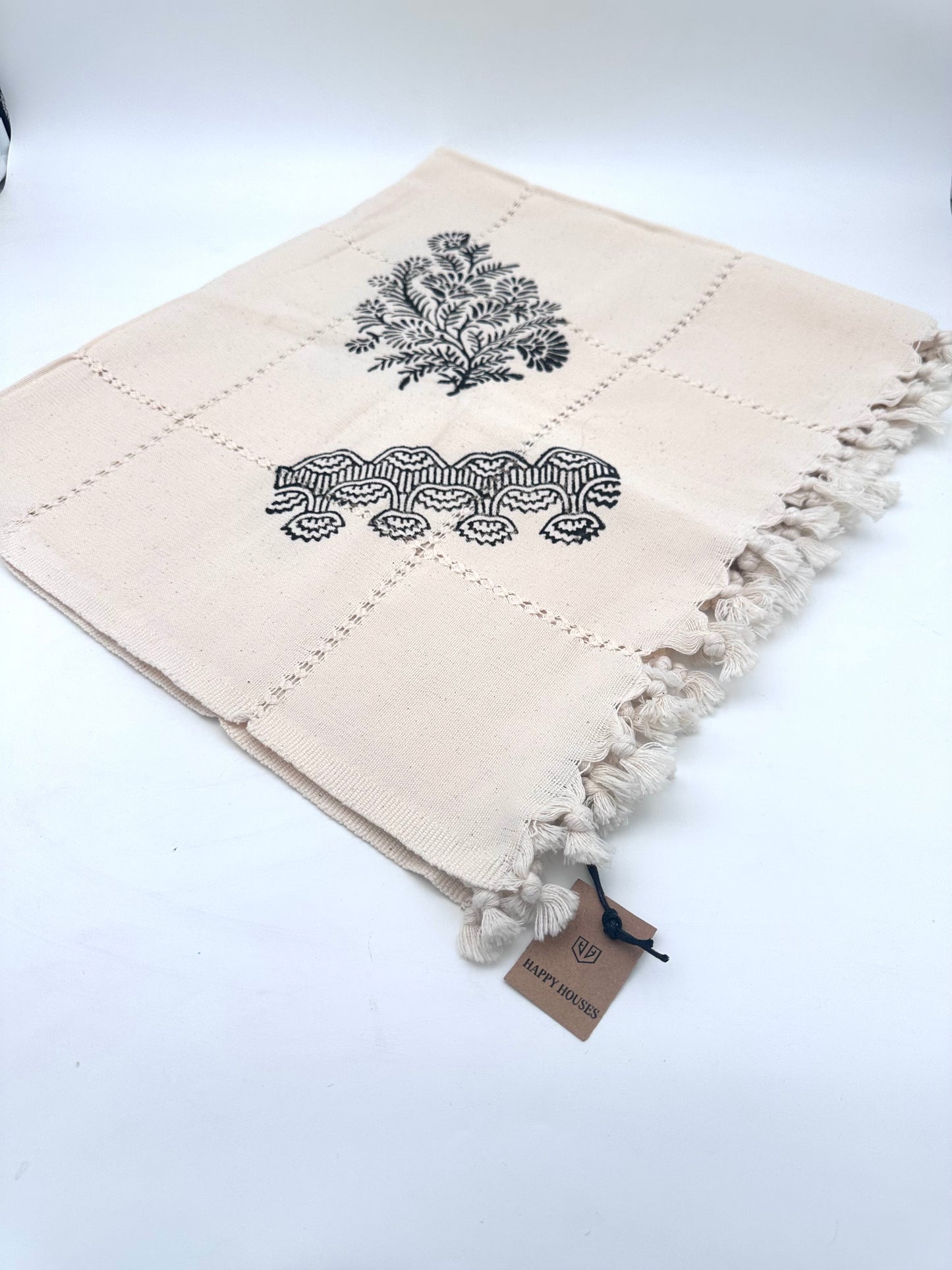 TAŞ BASKI MASA ÖRTÜSÜ 100X85