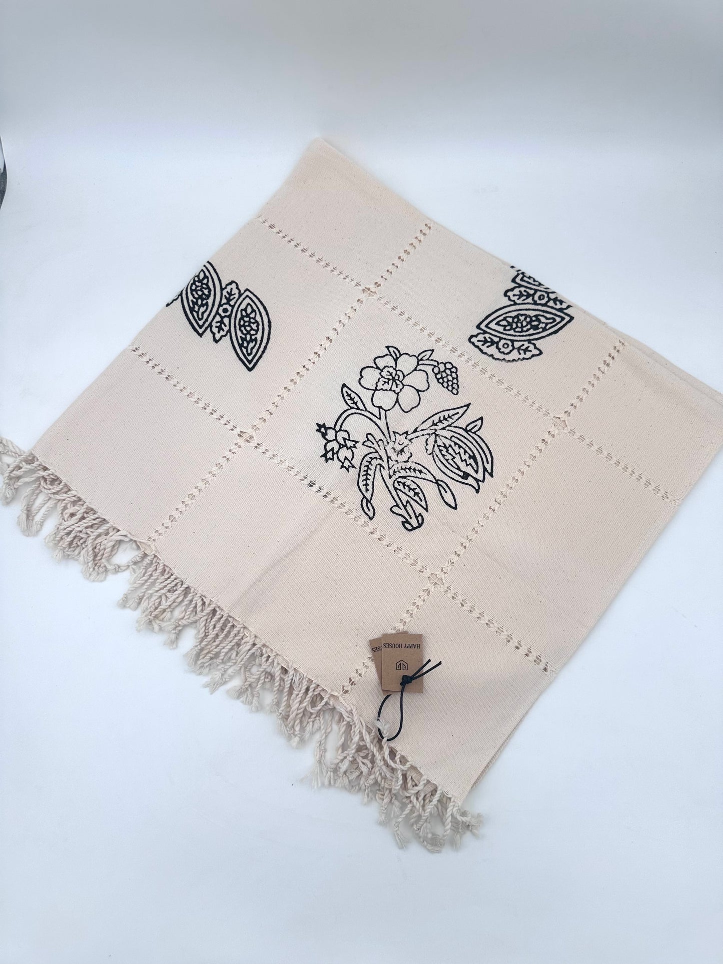 TAŞ BASKI MASA ÖRTÜSÜ 100X85